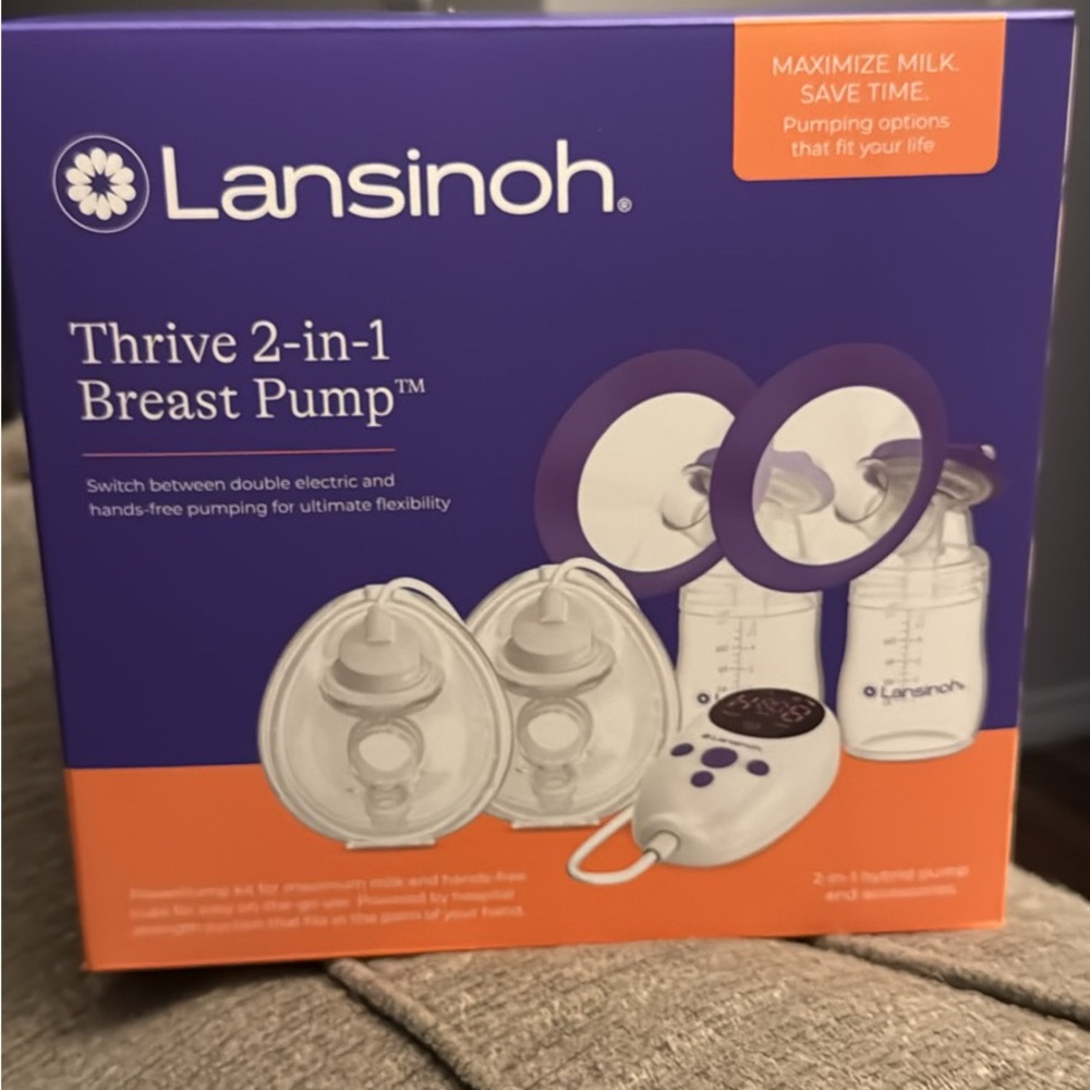 Lansinoh Thrive 2-in-1 Double Electric Pump-BRAND NEW